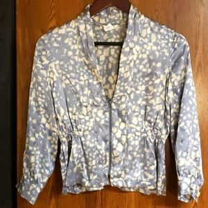 Club Monaco Zip Blouse